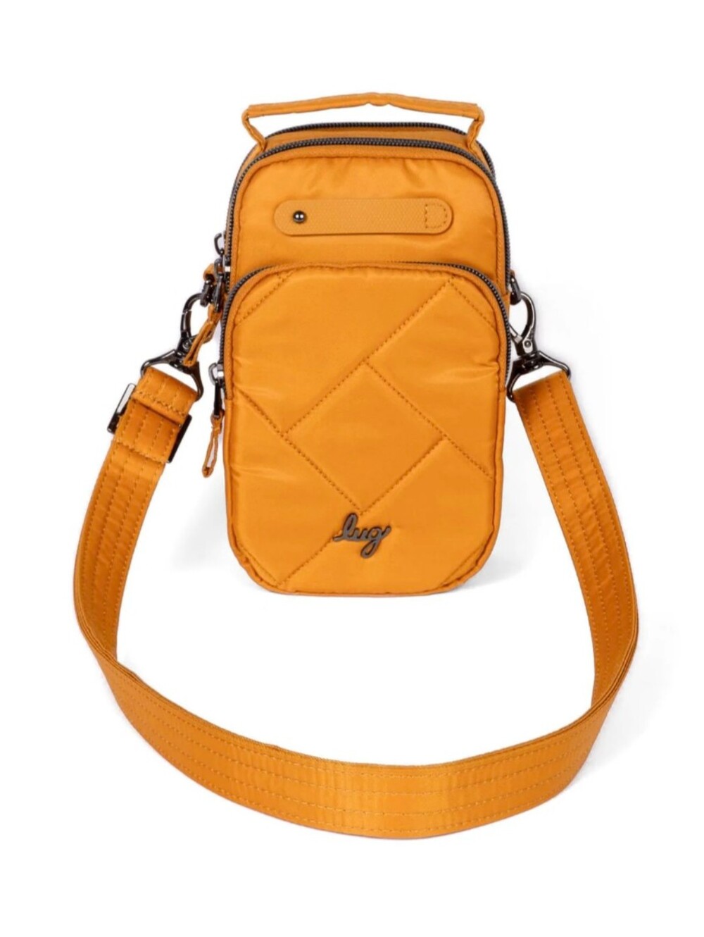 Lug Amber Yellow Skeeter Mini Convertible Crossbody Bag
